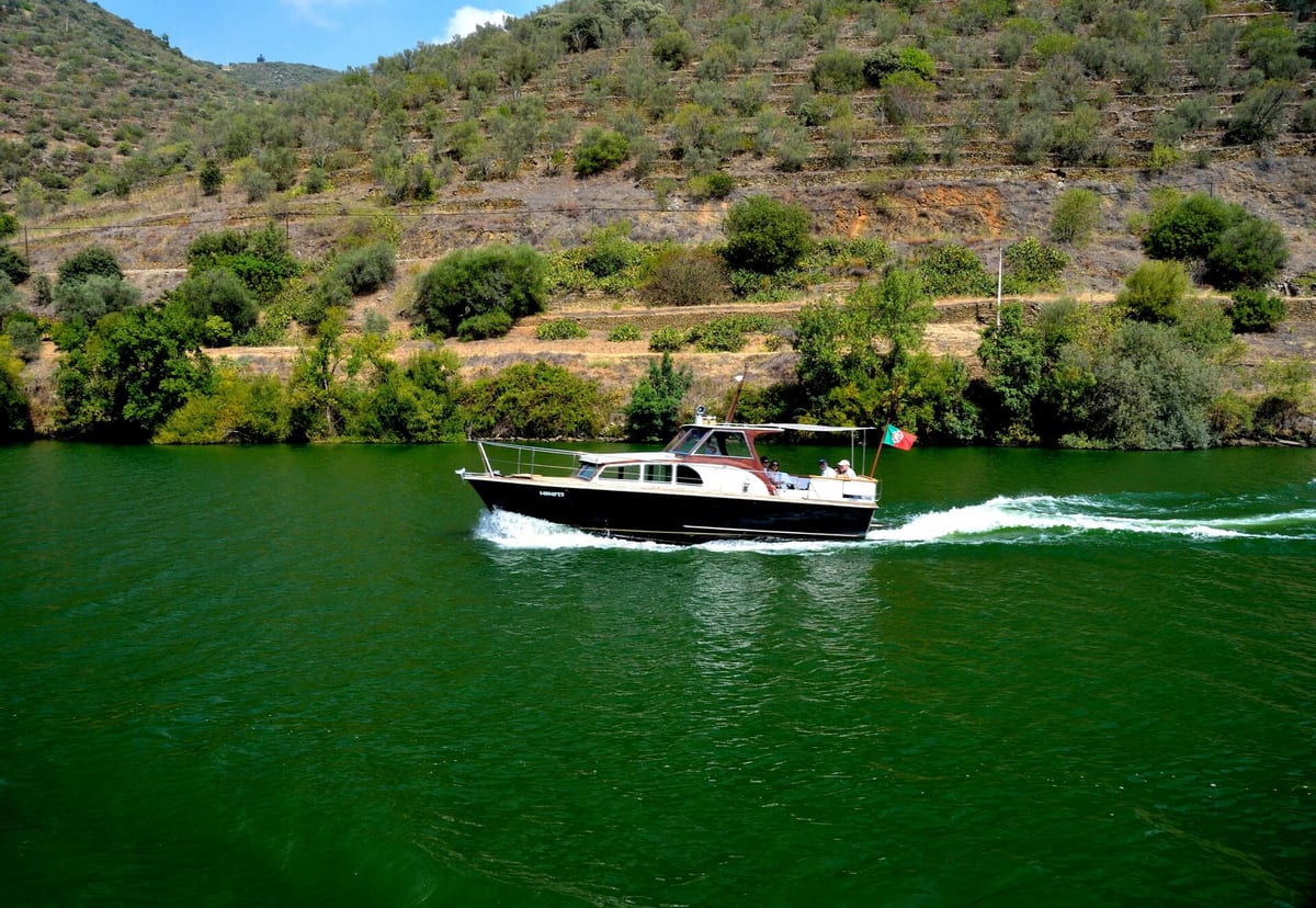 Passeio Regular em Barco Vintage no Douro – Alijó, Douro